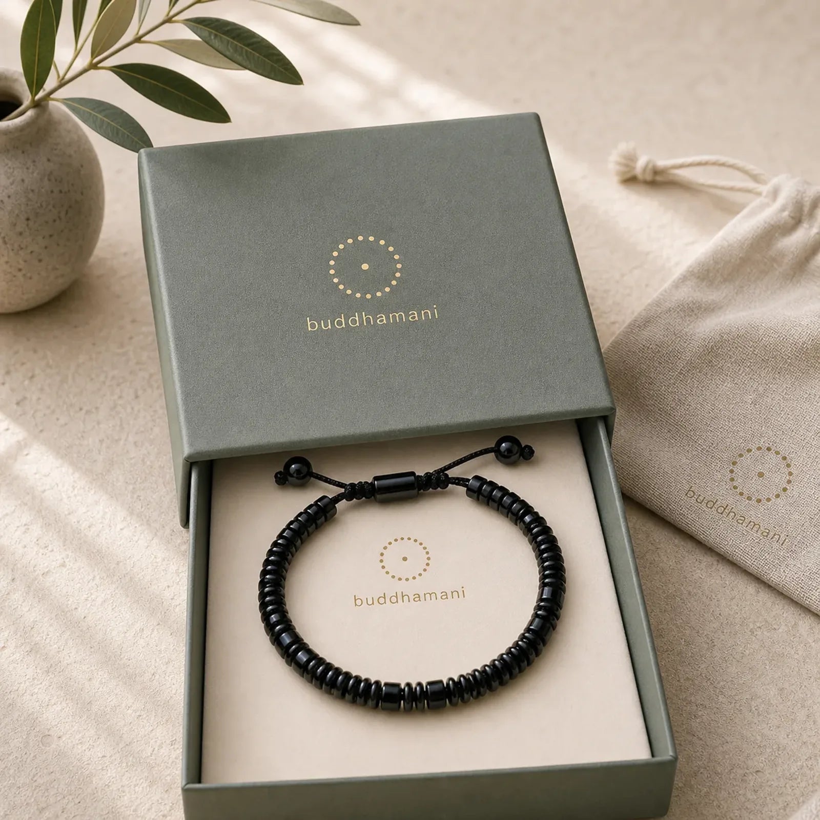 Small Black Obsidian Green Aventurine Grey Jasper Tiger Eye Strength Rope Bracelet featuring Black Obsidian, Green Aventurine, Grey Jasper