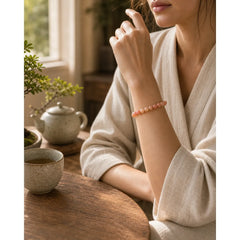 Sun Stone Positive Bracelet featuring Sun Stone