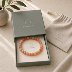 Sun Stone Positive Bracelet featuring Sun Stone