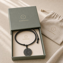 Tai Chi Yin Yang Symbol Authentic Shungite Stone Inner Strength Necklace Pendant featuring Yin Yang Symbol, Shungite Stone (Graphite Stone), Pyrite