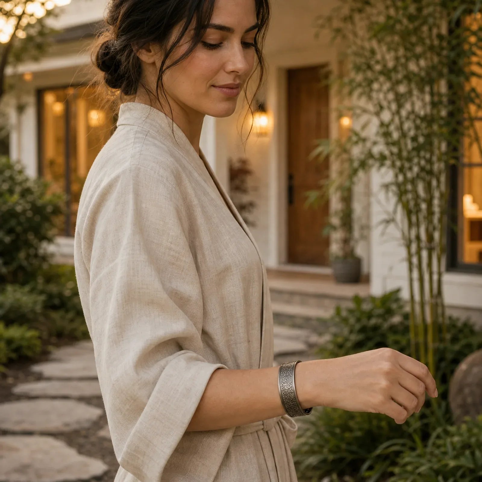 The Tree Of Life Copper Open Balance Luck Cuff Bracelet Bangle featuring The Tree of Life, Copper