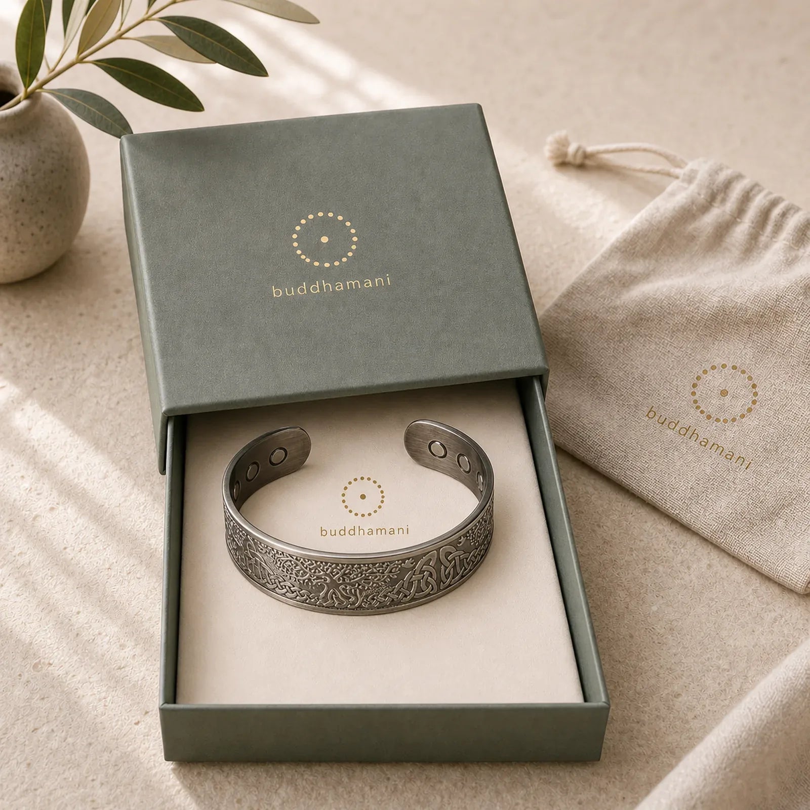The Tree Of Life Copper Open Balance Luck Cuff Bracelet Bangle featuring The Tree of Life, Copper