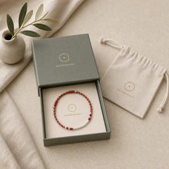 Tibet Handmade Multicolored Bamboo Protection Braided String Bracelet featuring Bamboo, Red String, Copper