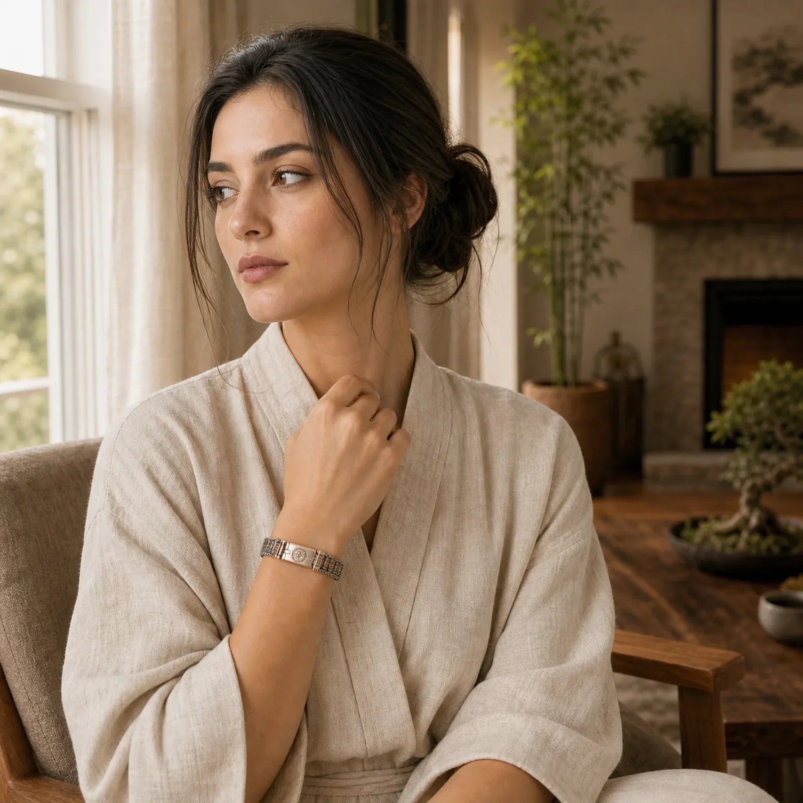 Tibet Handmade Om Mani Padme Hum Wisdom Peace Bracelet (Extra 30% Off | USE CODE: FS30) featuring Om Mani Padme Hum, Om, Six True Words (Om Mani Padme Hum)