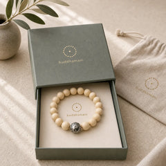Tibet Peach Wood Lotus Cinnabar Bagua Yin Yang Luck Wealth Bracelet featuring Peach Wood, Lotus, Cinnabar