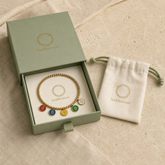 Tibetan Five God Of Wealth Copper Beads Luck Bracelet featuring Copper
