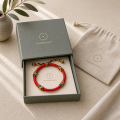 Tibetan Handmade Colorful King Kong Knot Lucky Protection Braid String Bracelet featuring Red String