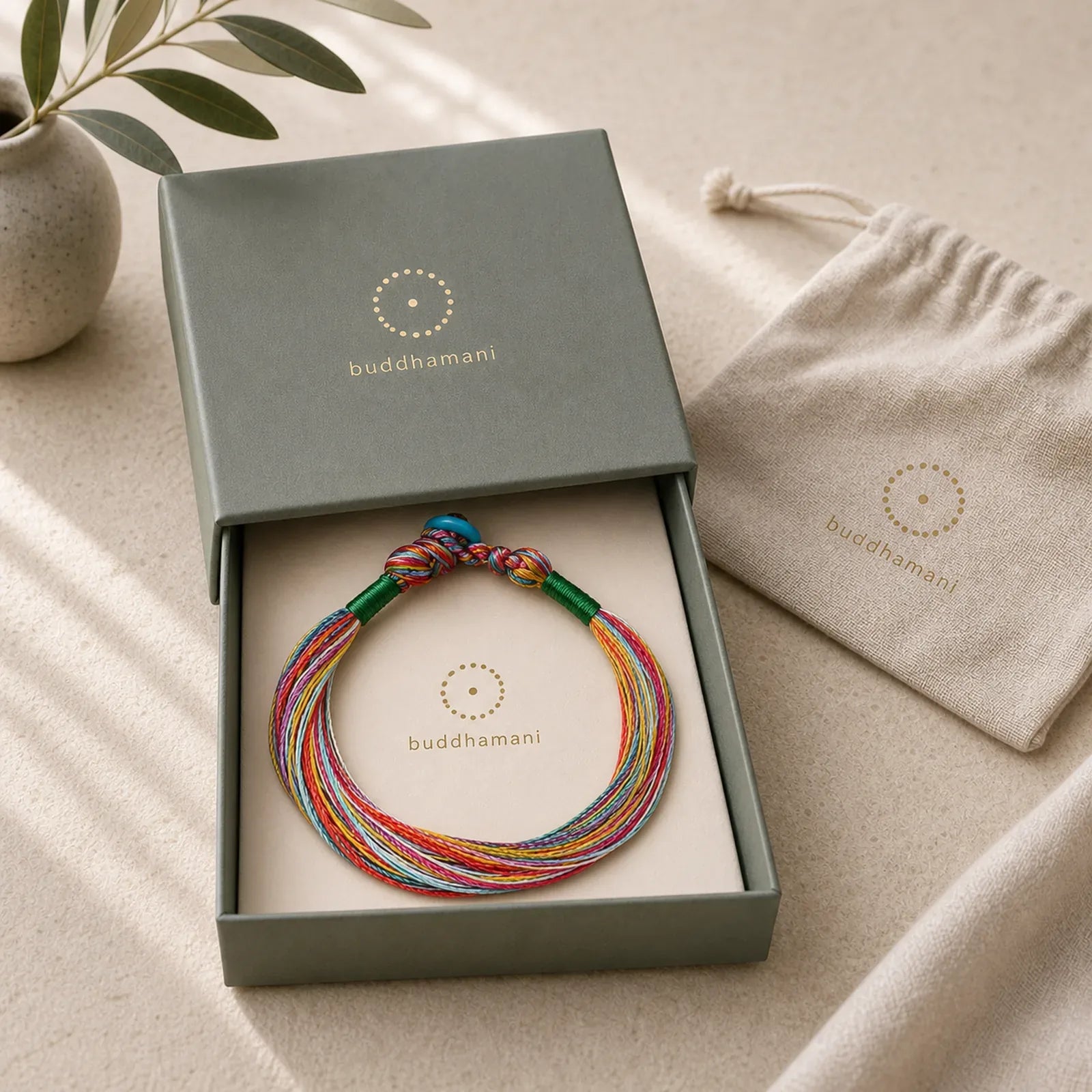 Tibetan Handmade Five Colorful Thread Dragon Boat Festival Protection Adult Child String Bracelet featuring Dragon, Red String