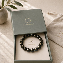 Tibetan Obsidian Purification Bracelet featuring Obsidian