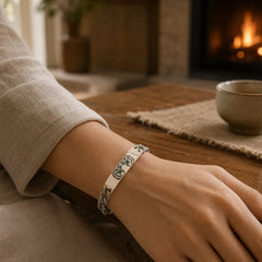 Tiger Copper Luck Cuff Chain Bracelet featuring Copper