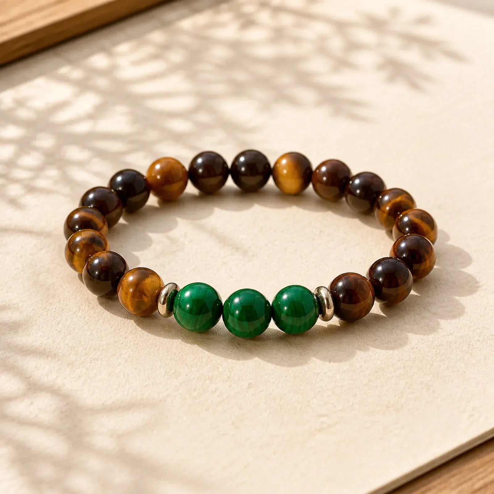 Tiger Eye Green Tiger Eye Courage Bracelet featuring Tiger Eye, Green Tiger Eye