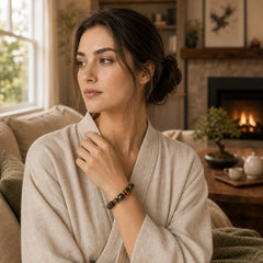 Tiger Eye Protection Bracelet featuring Tiger Eye
