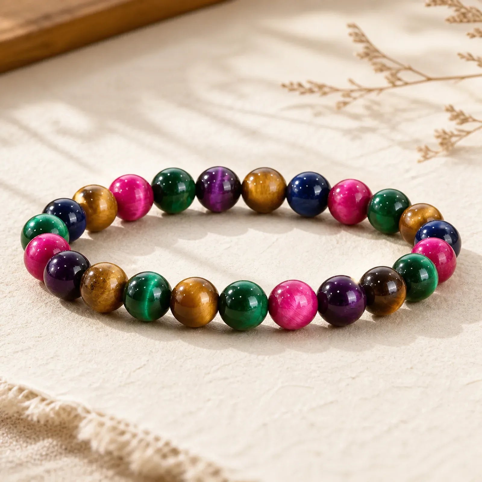 Tiger Eye Resolve Courage Bracelet featuring Tiger Eye
