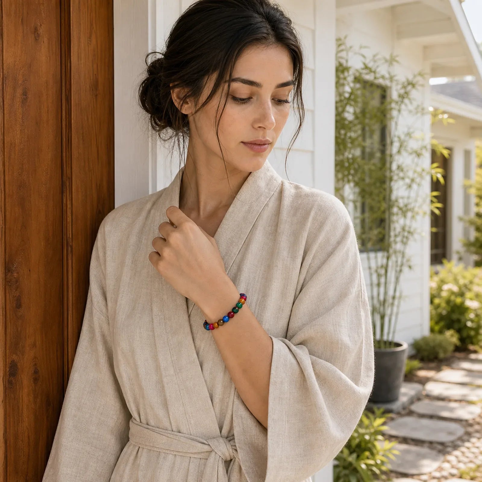 Tiger Eye Resolve Courage Bracelet featuring Tiger Eye