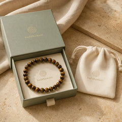 Tiger Eye Strength Bracelet featuring Tiger Eye
