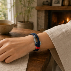 Titanium Steel Shackle Stimulation Bracelet featuring Titanium Steel, Horse