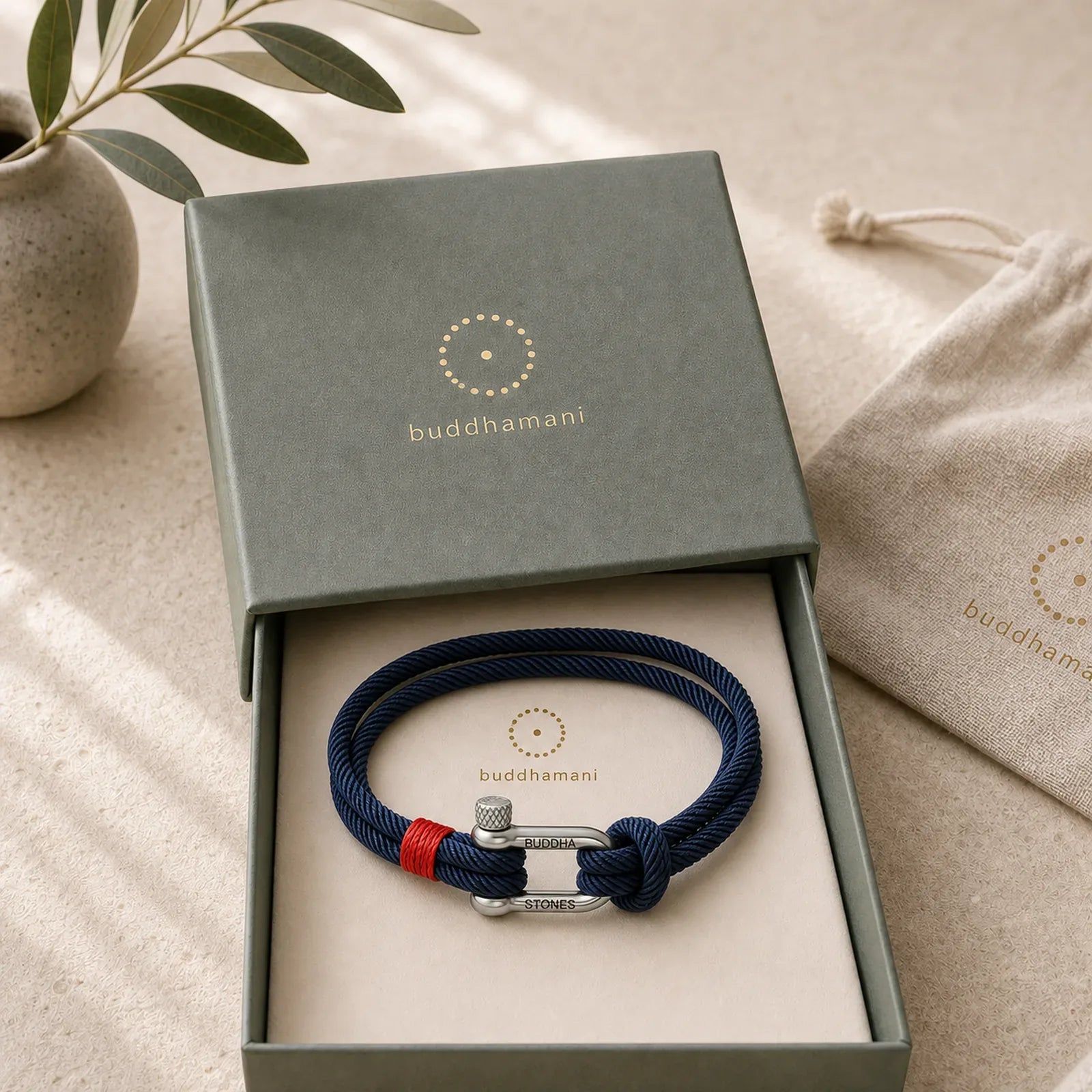 Titanium Steel Shackle Stimulation Bracelet featuring Titanium Steel, Horse