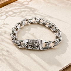 Two Tone Copper Pi Xiu Auspicioisness Bracelet featuring Copper, Pixiu
