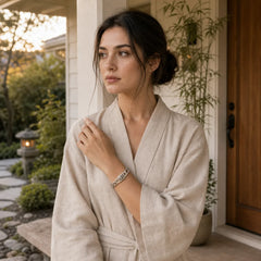 Two Tone Copper Pi Xiu Auspicioisness Bracelet featuring Copper, Pixiu