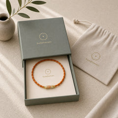 Ultra-fine Olive Pit Peace Bracelet featuring Olive Pit, Lotus, Shoushan Stone