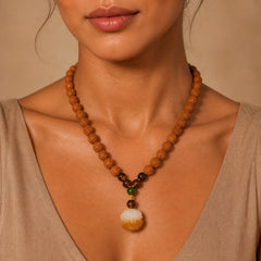 Vajra Seed Charcoal-Grilled Bodhi Lion Pendant Strength Tactile Meditation Beads Decorations featuring Vajra, Lion, Zen