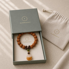 Vajra Seed Charcoal-Grilled Bodhi Lion Pendant Strength Tactile Meditation Beads Decorations featuring Vajra, Lion, Zen