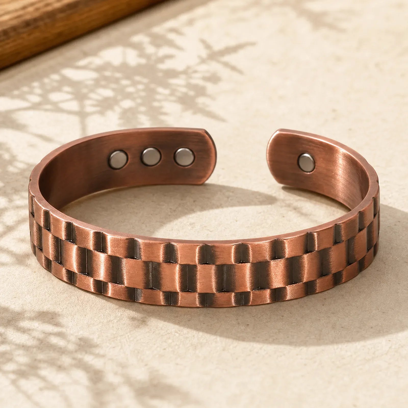 Vintage Copper Balance Cuff Bracelet featuring Copper