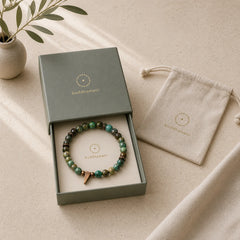 Vintage Distressed Design Turquoise Copper Balance Bracelet featuring Turquoise, Copper
