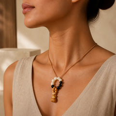 White Bodhi Seed Money Bag Pendant Wealth Tactile Meditation Beads Decorations featuring Bodhi Seed, Zen, Peach Wood