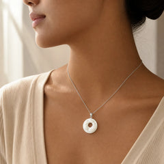 "Wishing Luck and Prosperity" White Jade Koi Fish Necklace Includes Gift Message Card featuring White Jade, Jade, Koi Fish