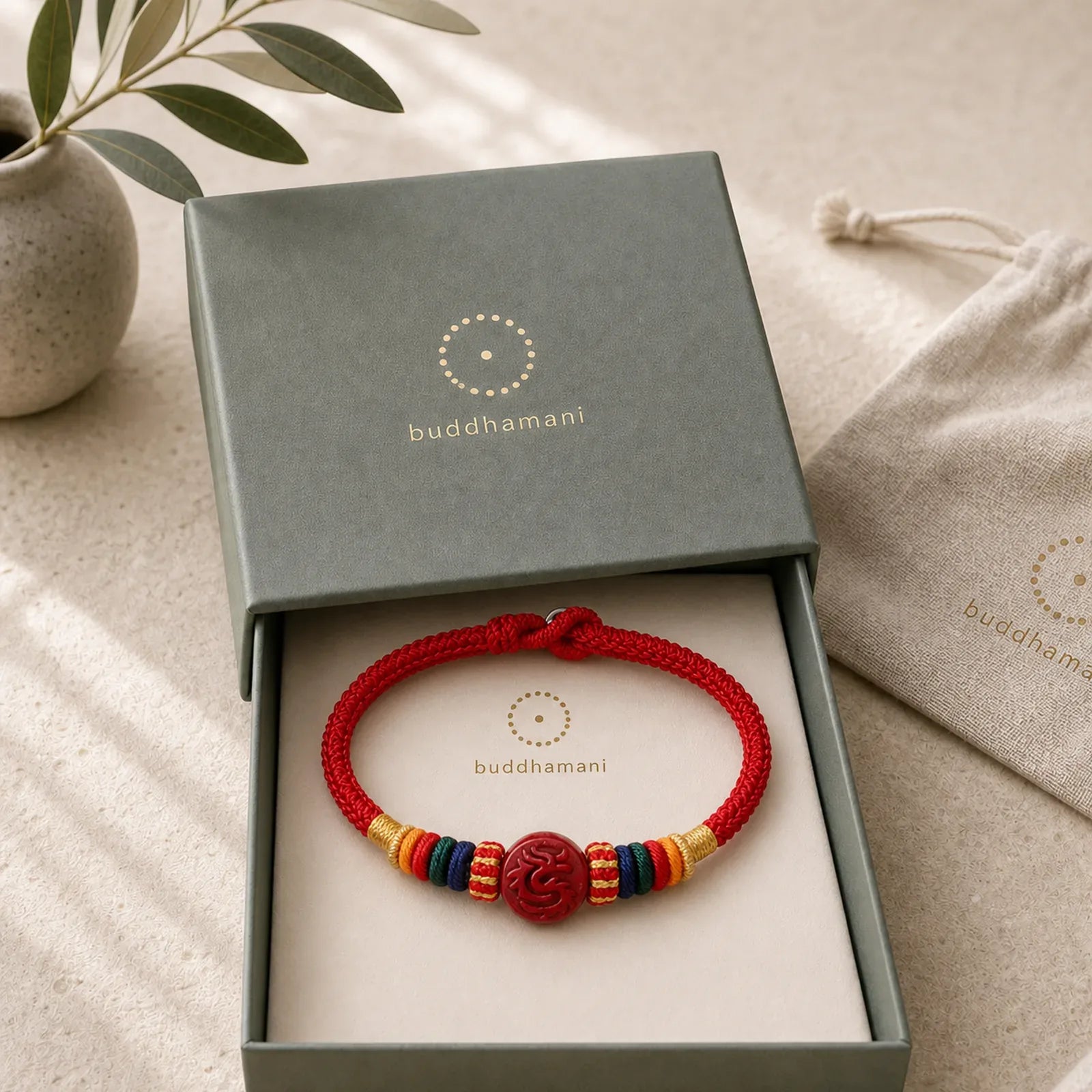 Year of the Dragon 925 Sterling Silver Chinese Zodiac Cinnabar Auspicious Matches Blessing Bracelet (Extra 35% Off | USE CODE: FS35) featuring Dragon, Silver, Cinnabar