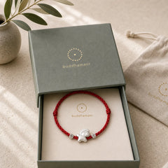 Year of the Horse 999 Sterling Silver Copper Coins Luck Rope Braided Bracelet Anklet featuring Horse, Silver, Copper