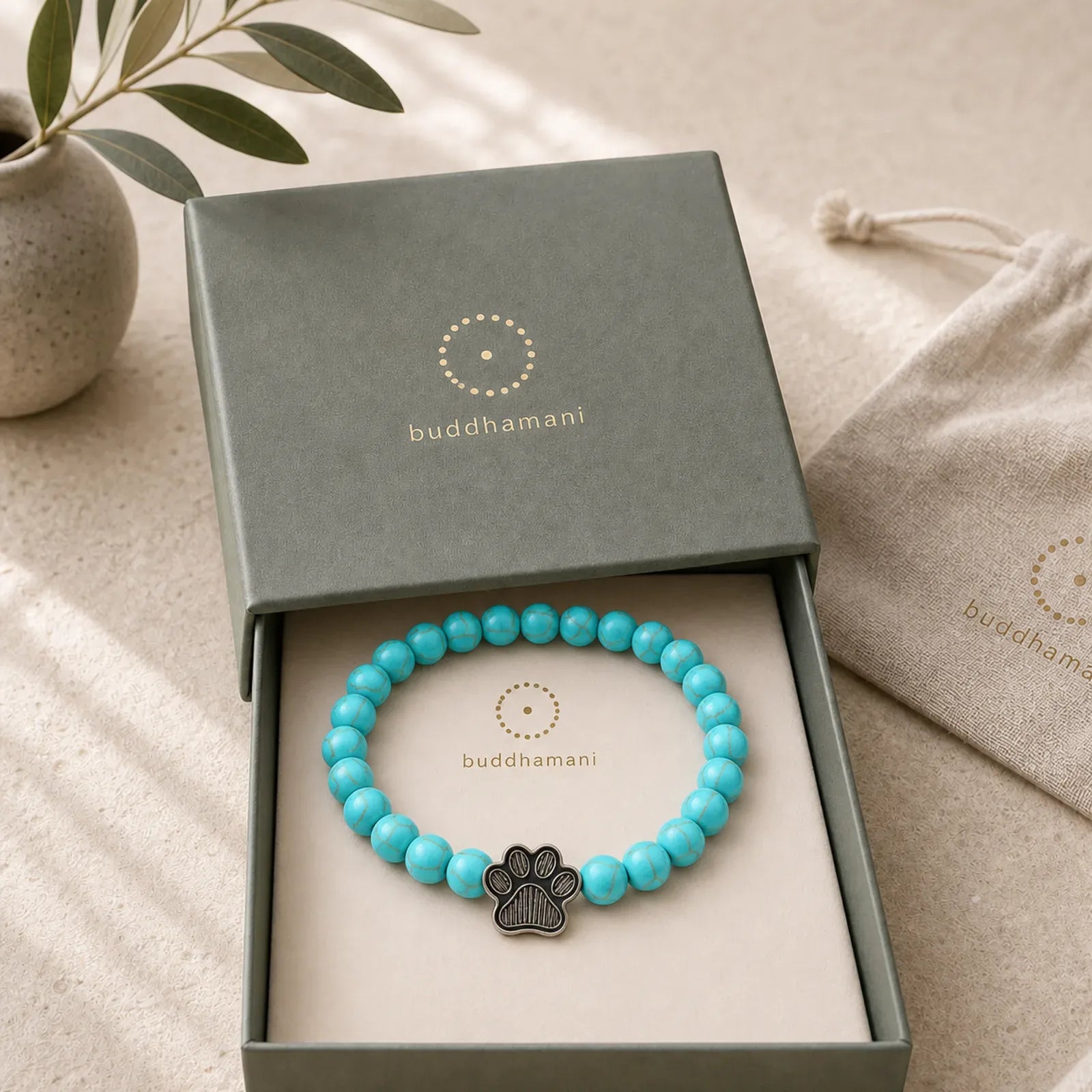 “Save A Dog” Stone Bracelet featuring