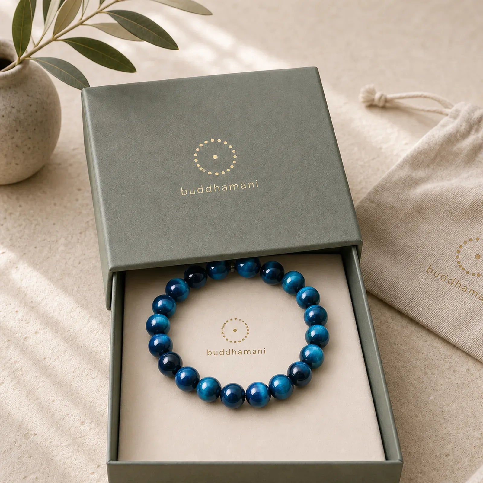 FREE Today: Against Negative Energy Tiger Eye Bracelet featuring Tiger Eye