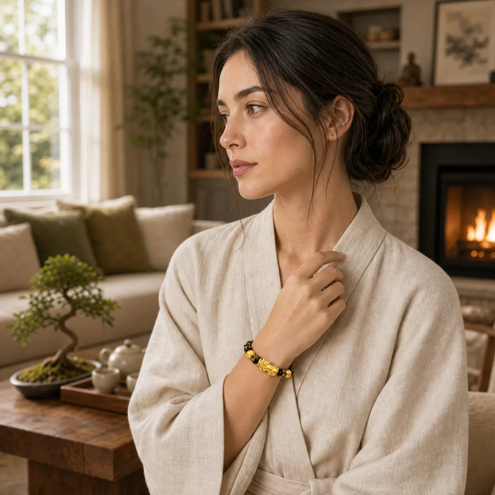 FREE Today: Attract Wealth PiXiu Bracelet featuring Pixiu