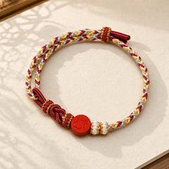 FREE Today: Blessing and Concentration Cinnabar Chinese Zodiac Hand-Woven Red String Bracelet featuring Cinnabar, Red String