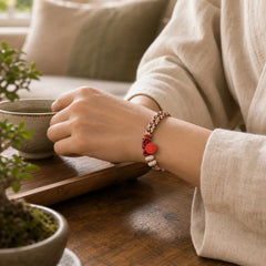 FREE Today: Blessing and Concentration Cinnabar Chinese Zodiac Hand-Woven Red String Bracelet featuring Cinnabar, Red String
