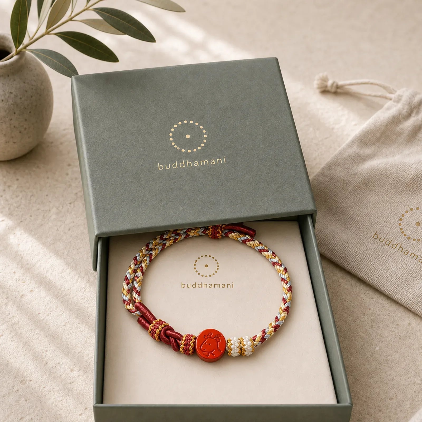 FREE Today: Blessing and Concentration Cinnabar Chinese Zodiac Hand-Woven Red String Bracelet featuring Cinnabar, Red String