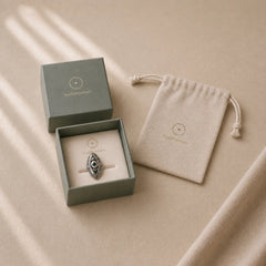 FREE Today: Blessing and Power Copper Dzi Beads Evil Eye Adjustable Ring featuring Copper, Evil Eye