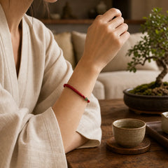 FREE Today: Love Strength Red String Jade Bracelet featuring Red String, Jade