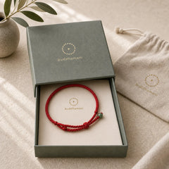 FREE Today: Love Strength Red String Jade Bracelet featuring Red String, Jade