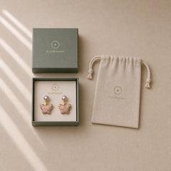 FREE Today: Love and Freedom Song Brocade Pearl Butterfly Vintage Chinese Style Earrings featuring Pearl, Butterfly