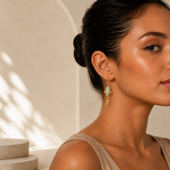FREE Today: Luck and Healing Fish Pattern Jade Dangle Drop Earrings featuring Jade