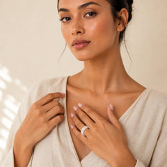 FREE Today: Luck and Wealth Natural Golden Silk Jade Ring featuring Golden Silk Jade