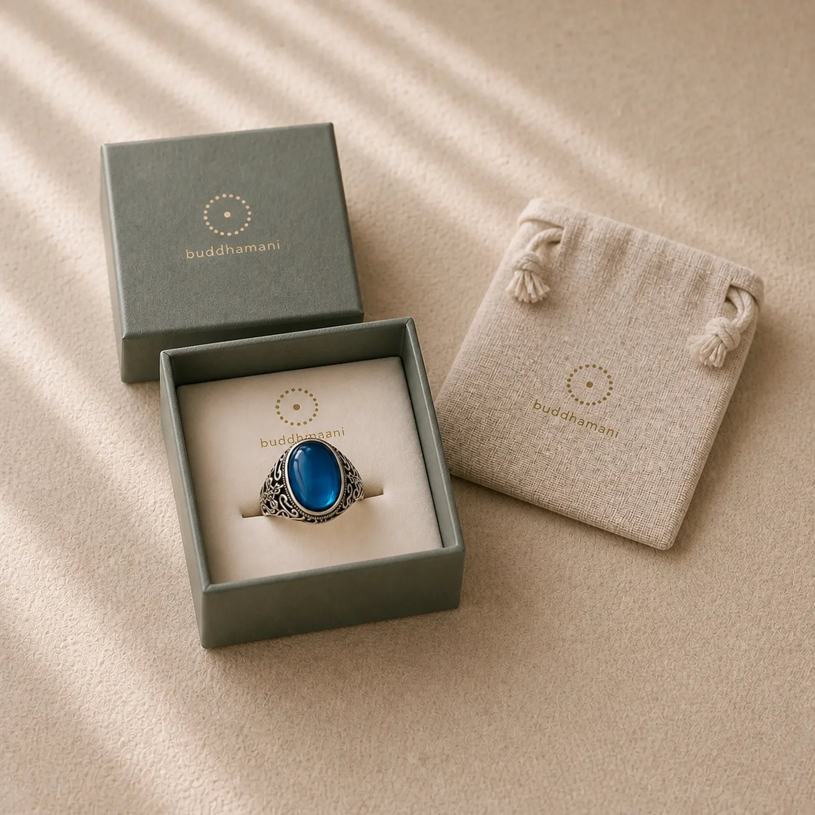 FREE Today: Optimism and Creative Blue Chalcedony Copper Adjustable Ring featuring Blue Chalcedony, Chalcedony, Copper