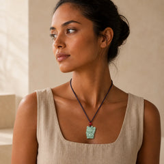 FREE Today: Prosperity and Abundance Lucky Cat Jade Necklace Pendant featuring Jade