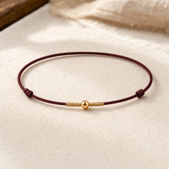 FREE Today: Provide Support Golden Bead Protection Braided Rope Bracelet Anklet featuring