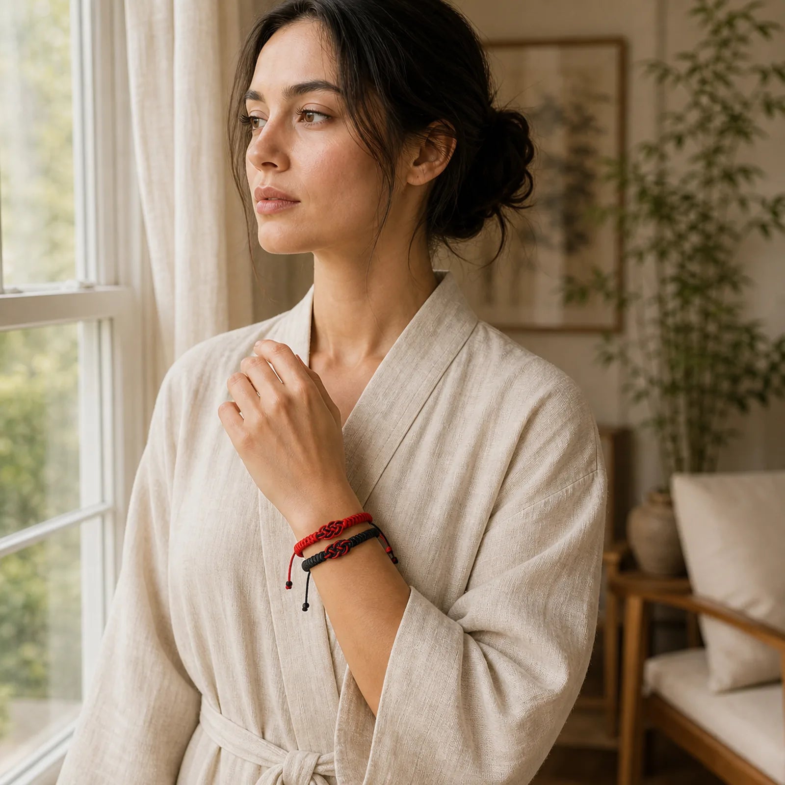 FREE Today: The Connection with Loved Ones Tibetan Handmade Bracelet featuring