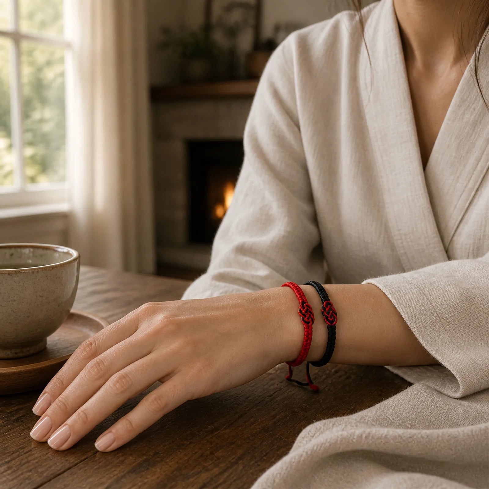 FREE Today: The Connection with Loved Ones Tibetan Handmade Bracelet featuring
