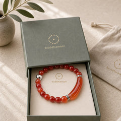 Natural Crystal Beads Unisex Heart Bracelet featuring Green Aventurine, Pink Crystal, Golden Silk Jade